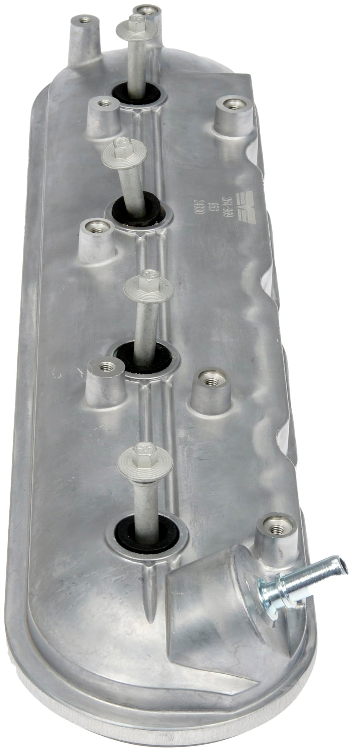 Dorman valve cover close-up of gasket surface demonstrating secure sealing area