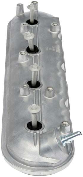 Dorman valve cover close-up of gasket surface demonstrating secure sealing area