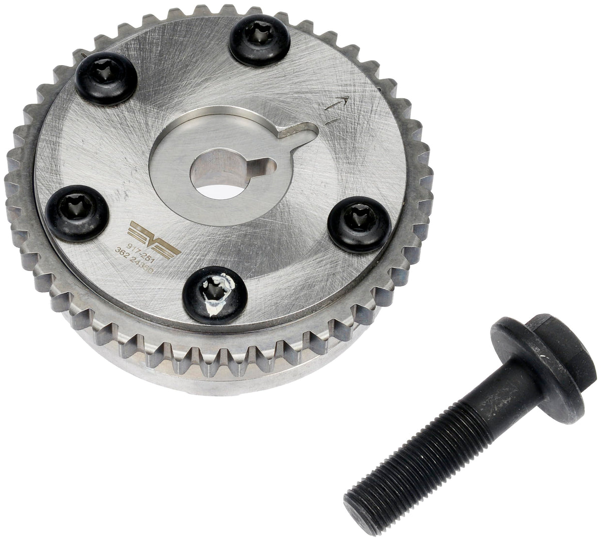 Dorman VVT sprocket front view showing precise machining and fit benefit