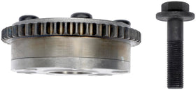 Dorman VVT sprocket mounted on engine demonstrating restored timing reliability