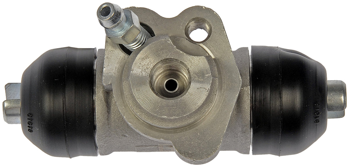 Dorman wheel cylinder installed inside drum brake assembly illustrating correct placement and reliability