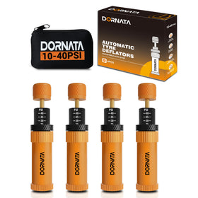 DORNATA front view mounted on valve stem showing quick fit and control