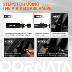 DORNATA beside a coin showing compact size for easy storage benefit
