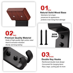 DOTANLEXO key hooks with gloves showing organized-access benefit