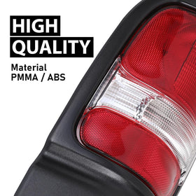 DOTCOM illuminated tail lights at night showing improved visibility