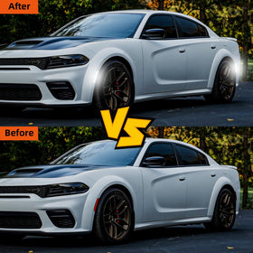 DouMmantn installed front marker on Charger showing improved visibility and modern look