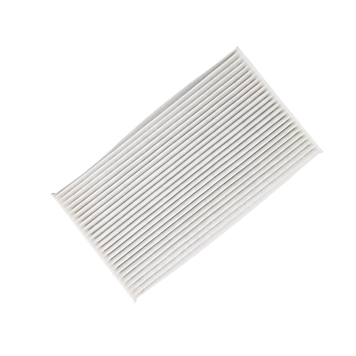 DOVOSO cabin filter detail highlighting activated carbon layer for fresher air
