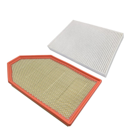 DOVOSO front packaging showing both cabin and engine filters for easy identification