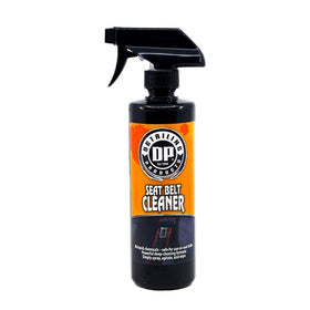 DP Detailing bottle held in hand showing 16 fl. oz. size for scale