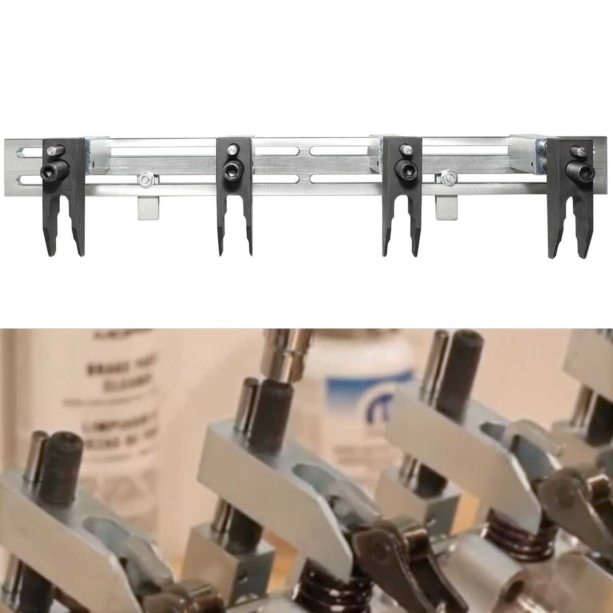 DPTOOL beside ruler showing compact size for easy storage and transport