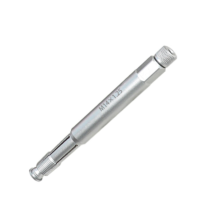 DPTOOL 14mm back tap front view showing thread profile and durable finish benefits clear repair work