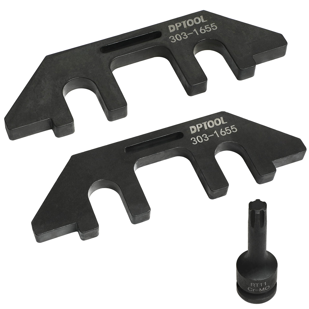 DPTOOL 303-1655 front view showing tool shape and benefits of precise alignment