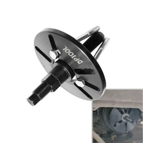DPTOOL assorted bolts and adapters arranged to show multiple thread sizes for broad compatibility