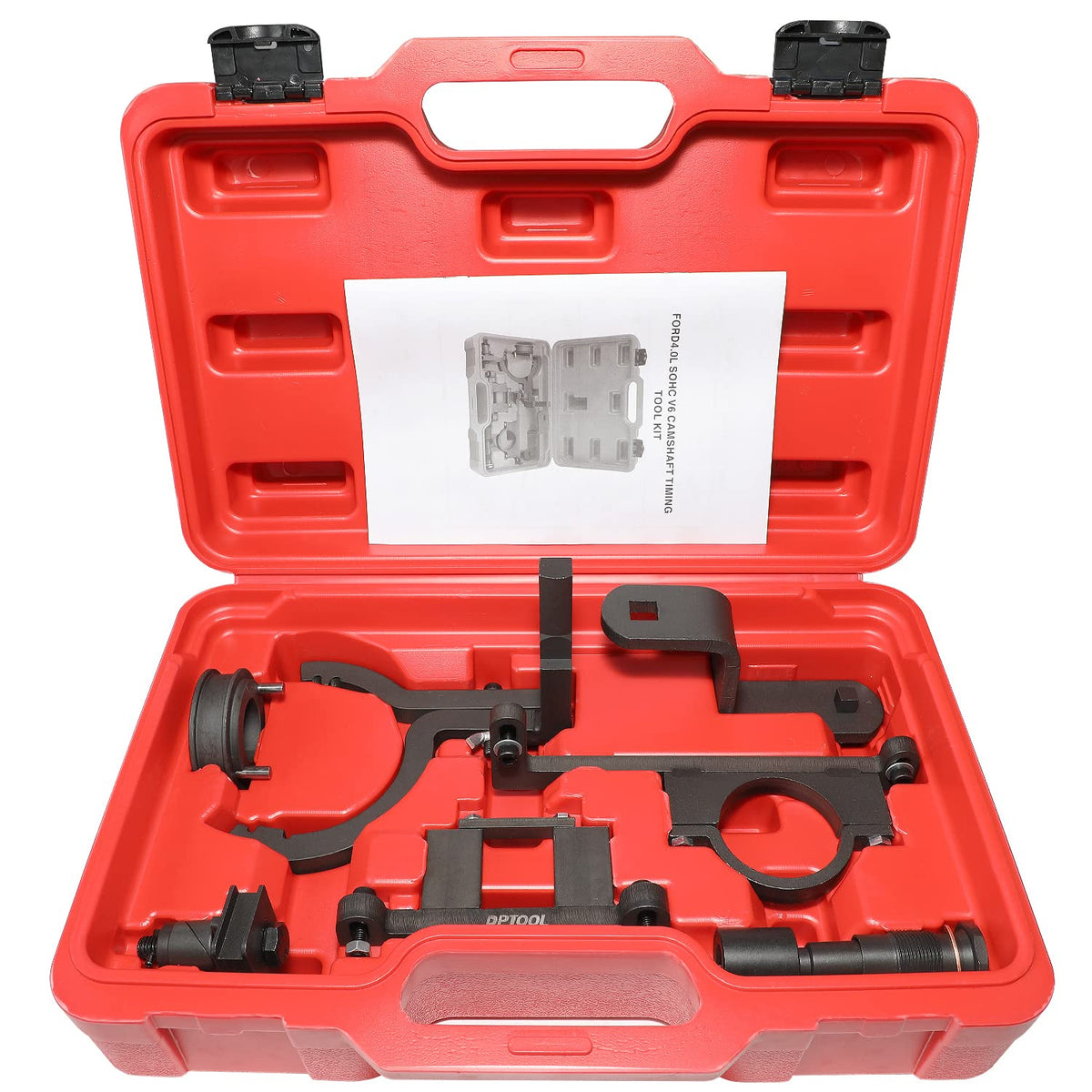 DPTOOL kit front view showing complete set and case, professional quality