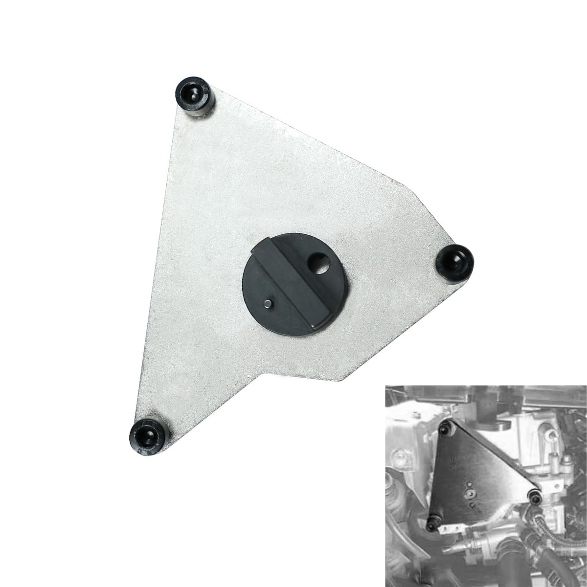 DPTOOL closeup of hardened steel pin, precision machining for accurate timing holds