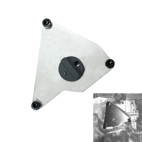 DPTOOL closeup of hardened steel pin, precision machining for accurate timing holds