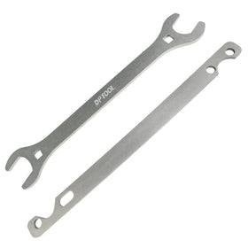 DPTOOL front view of 32mm and 36mm wrenches showing compact kit and durability