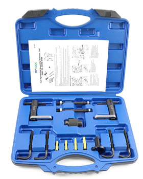 DPTOOL full kit front view showing all removal and seal installer tools, durable workshop solution