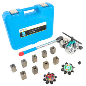 DPTOOL front view of the full flaring kit showing organized components and portability benefit