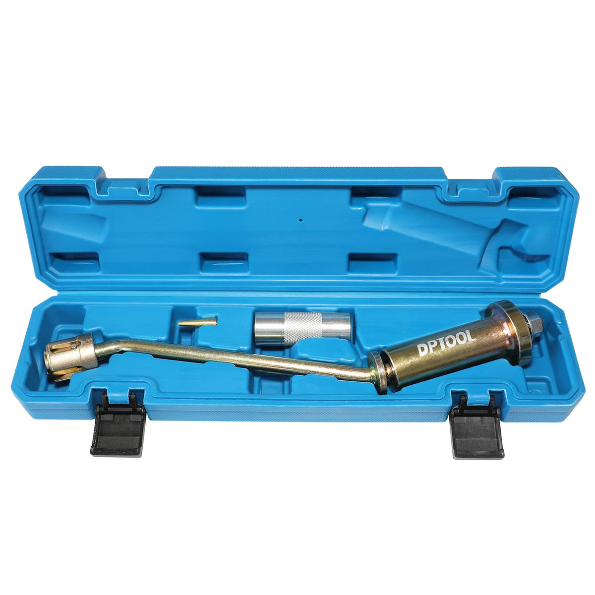 DPTOOL front view of puller and seal installer kit showing complete components and benefit
