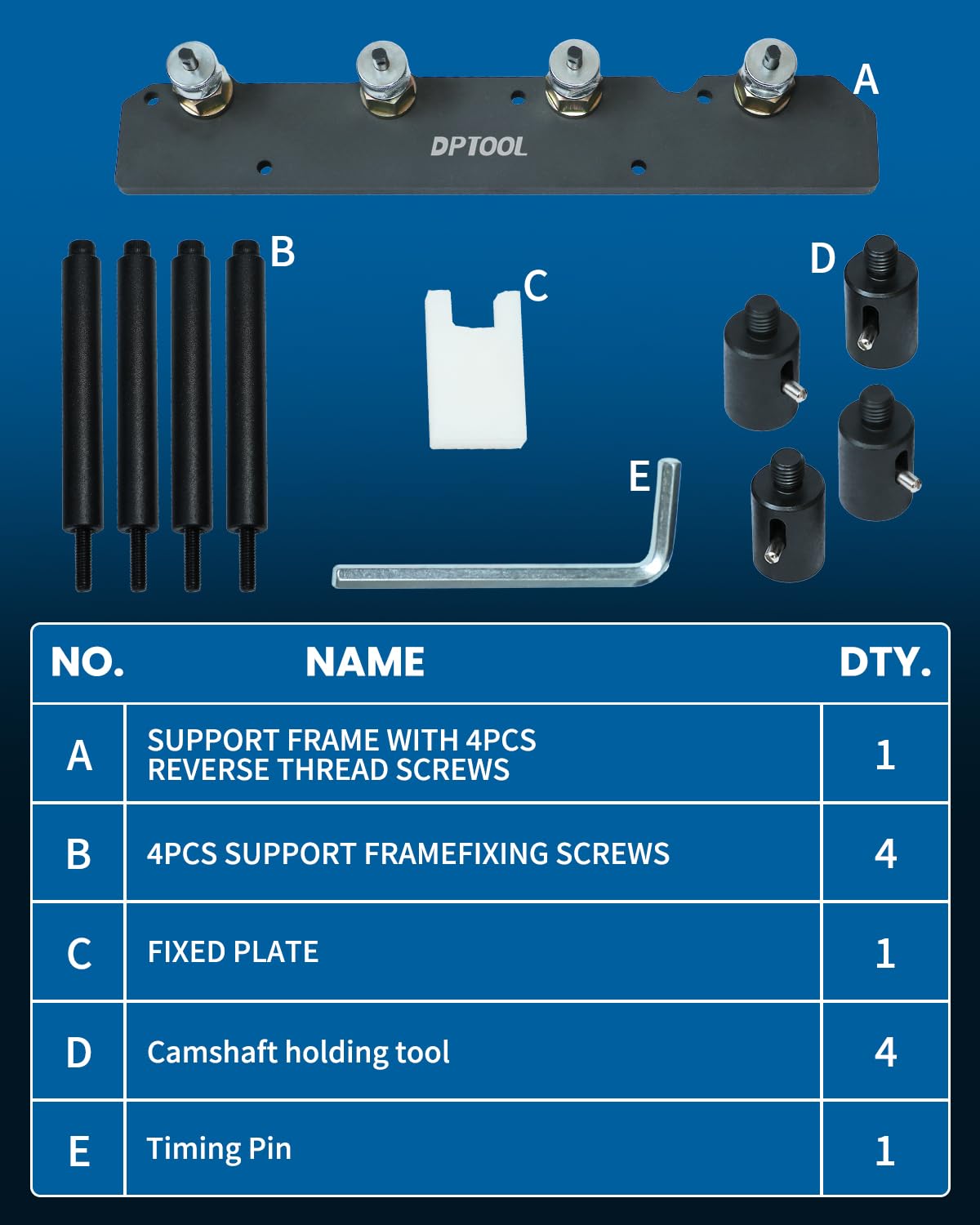 DPTOOL adapter close-up highlighting machined fit and accurate engagement benefit