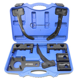 DPTOOL kit case and tool layout showing organized set for easy transport and identification