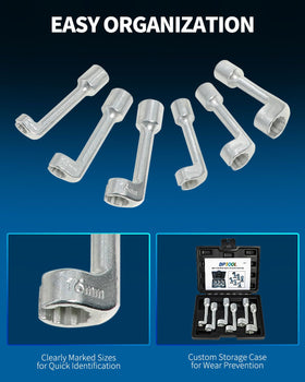 DPTOOL forged steel finish and markings highlighting durable construction