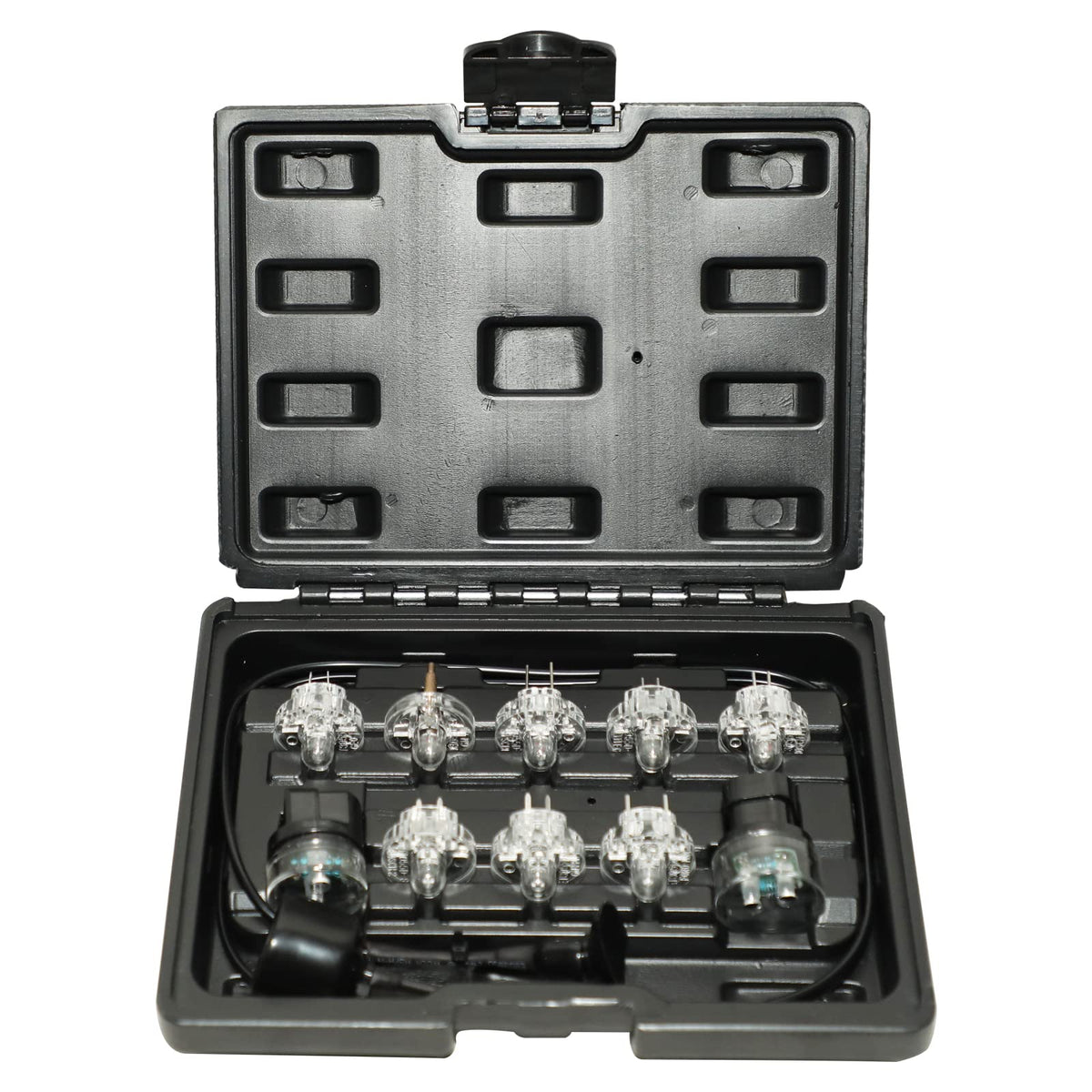DPTOOL kit front view with open case showing organized tools and quick access