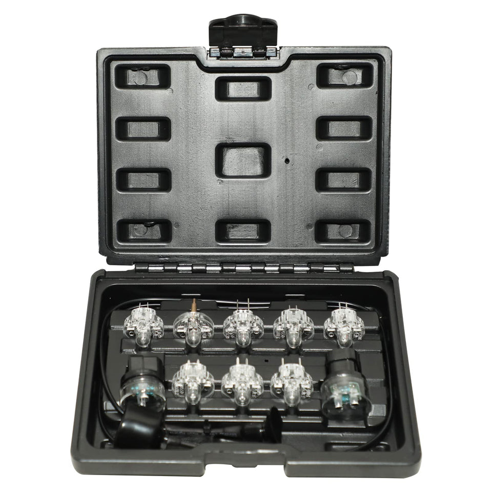 DPTOOL kit front view with open case showing organized tools and quick access