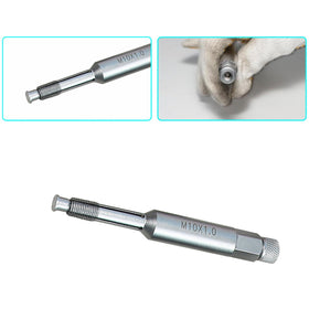 DPTOOL held in hand for scale showing compact durable tool advantage