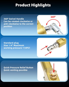 DPTOOL side release button being pressed showing fine control and safe adjustment