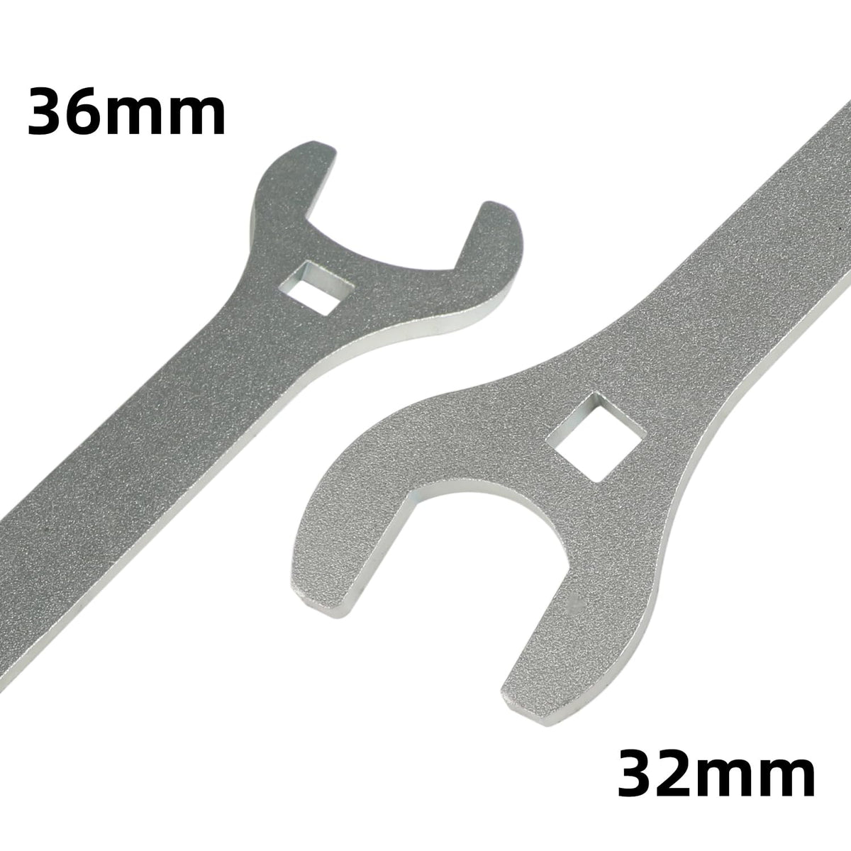 DPTOOL visible size markings 32mm and 36mm highlighting correct fit selection