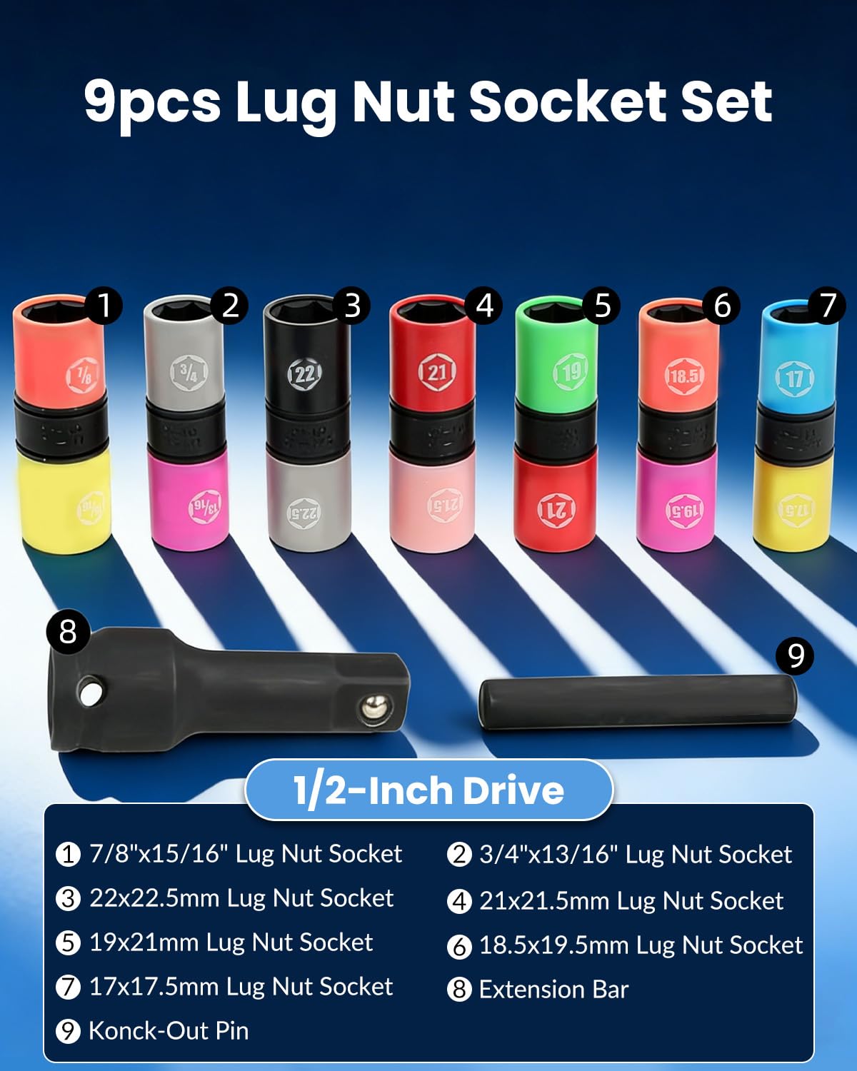 DPTOOL close-up of flip socket hex edges showing precise grip and durability benefit