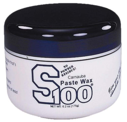 Dr. Wack S100 paste wax jar front view showing label and easy-to-apply formula