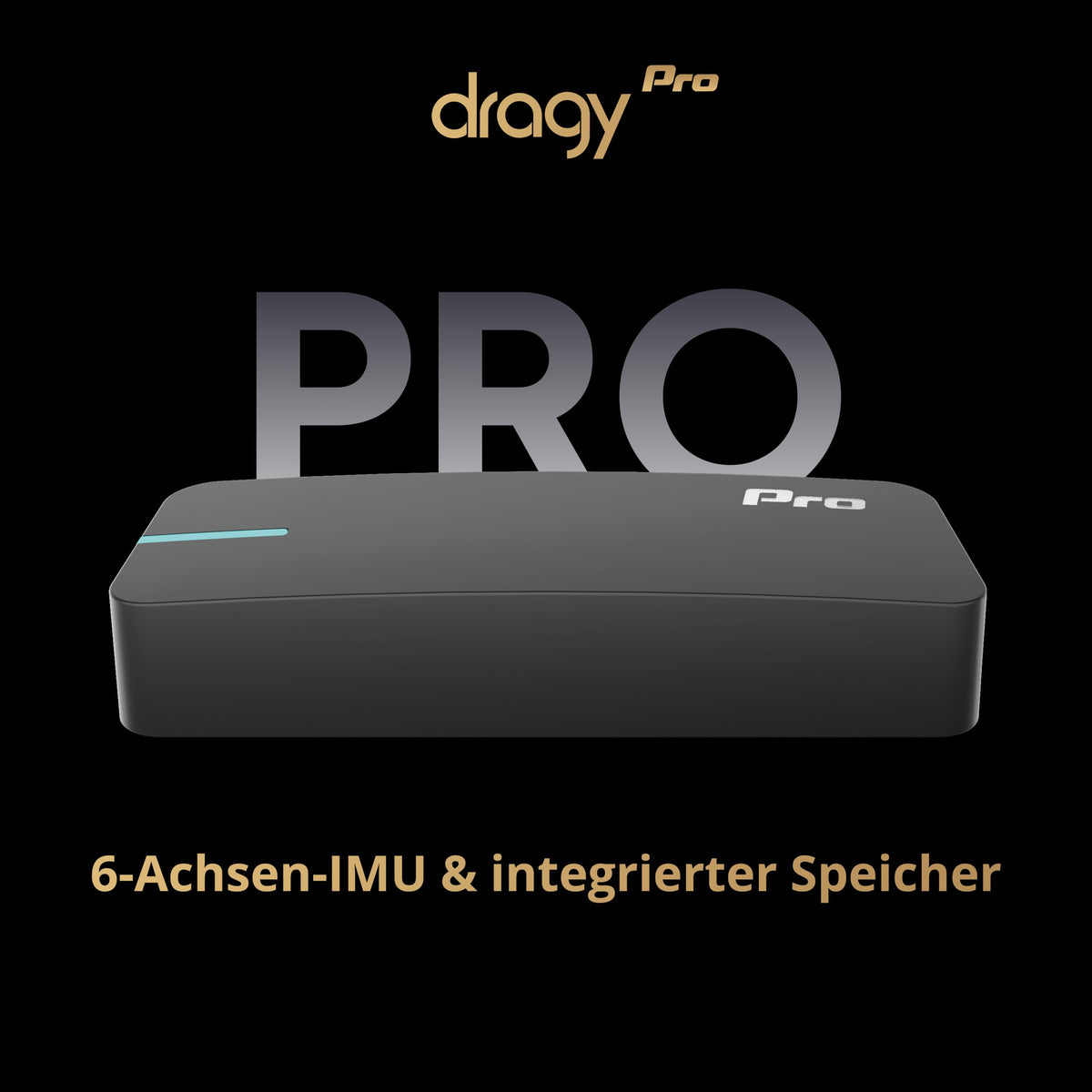 Dragy Pro antenna close-up illustrating Dragy high-accuracy reception