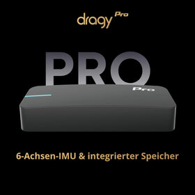 Dragy Pro antenna close-up illustrating Dragy high-accuracy reception