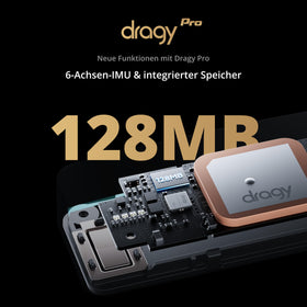Dragy Pro transferring run files via Bluetooth showing fast downloads