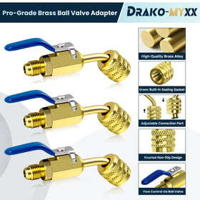 Drako-Myxx threaded junction close-up showing precise fitment benefit