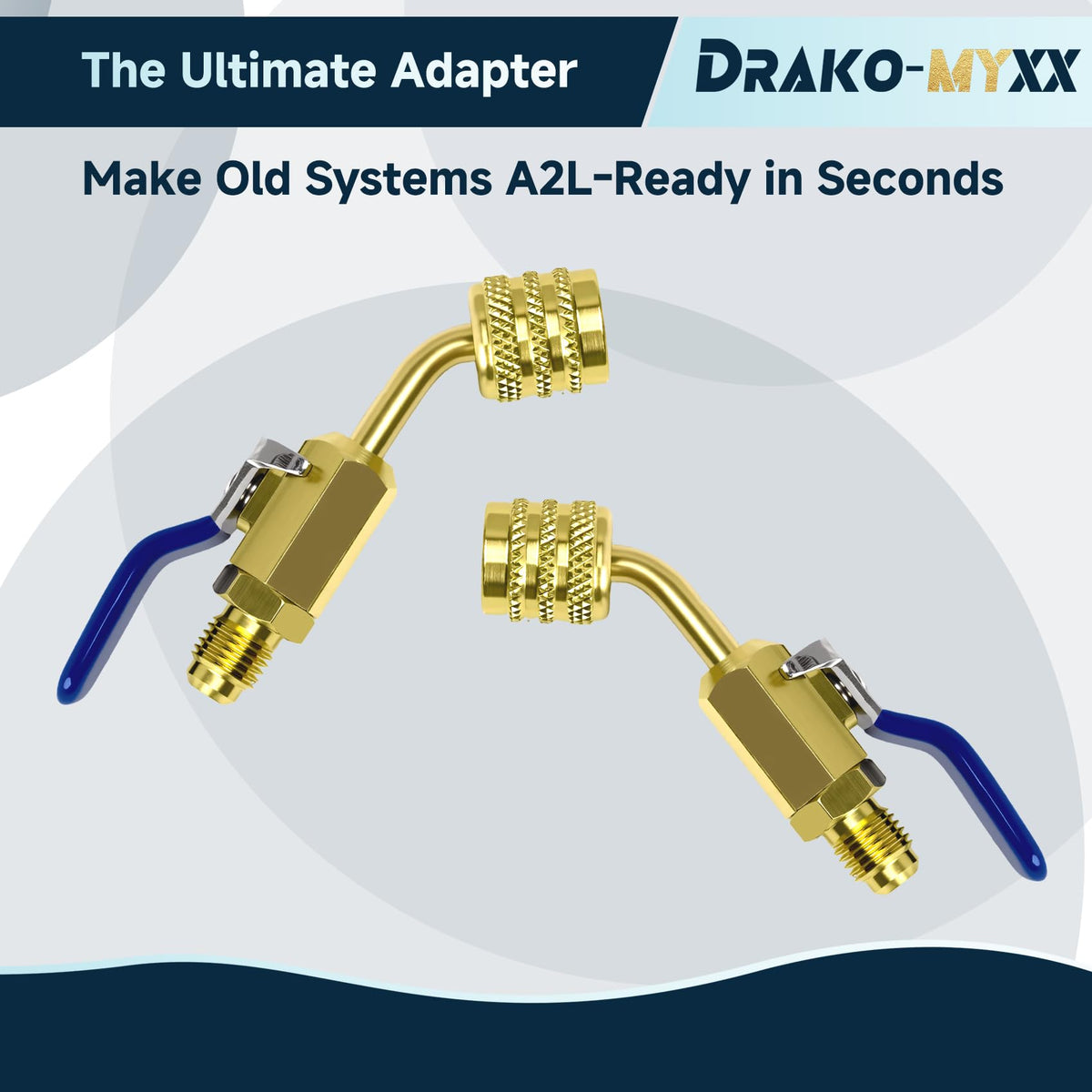 Drako-Myxx brass finish close detail showing corrosion resistance and durability