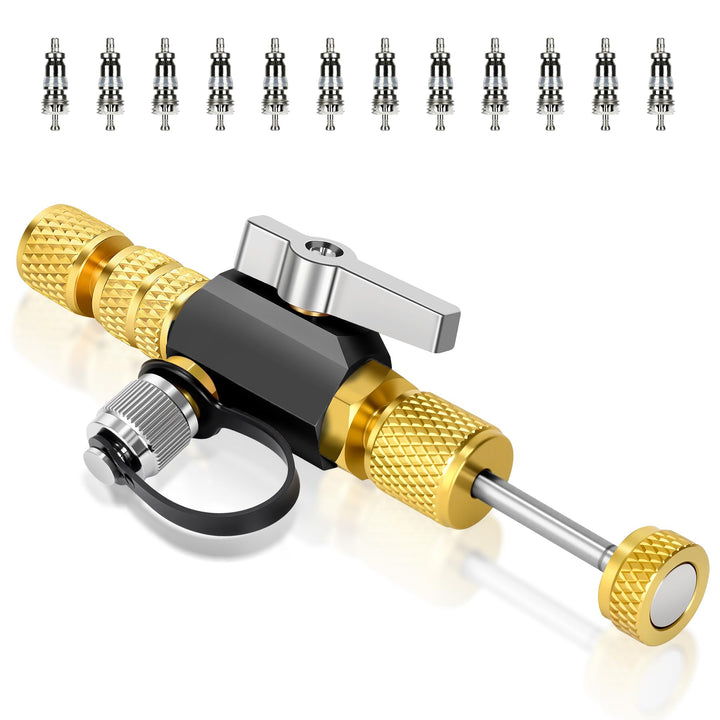 Drako-Myxx front view of tool showing dual-size head and durable finish for reliability