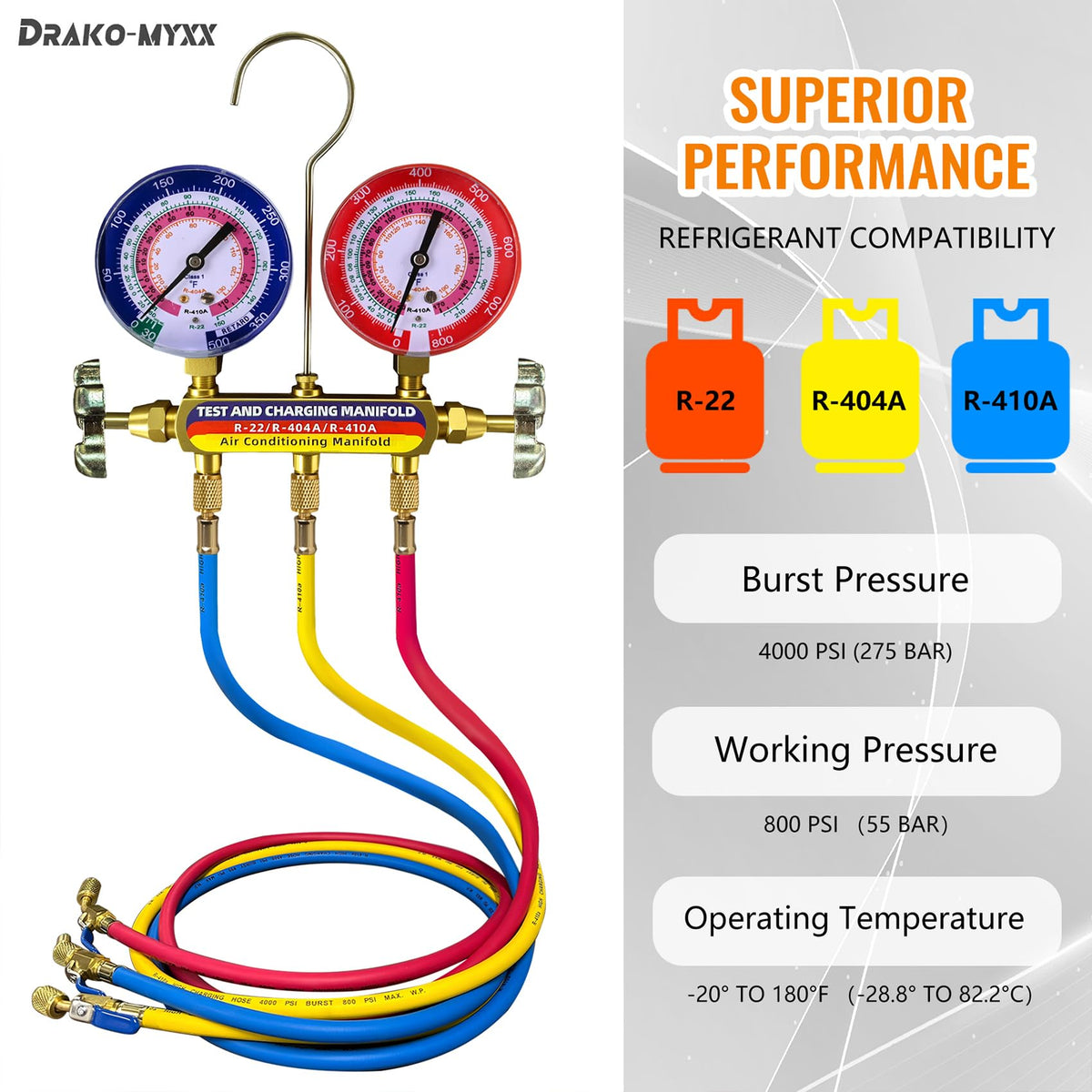 Drako-Myxx steel shell protecting internals for durable jobsite performance