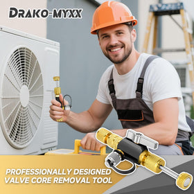 Drako-Myxx on a workbench with technician supplies illustrating professional workflow