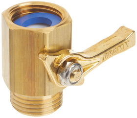 Dramm close-up of ergonomic handle demonstrating improved grip and quick shutoff