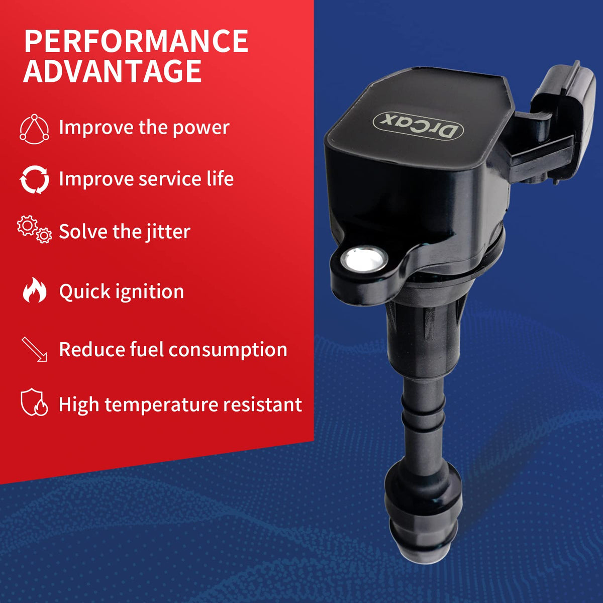 DrCax UF349 electrical connector closeup ensuring correct plug fit