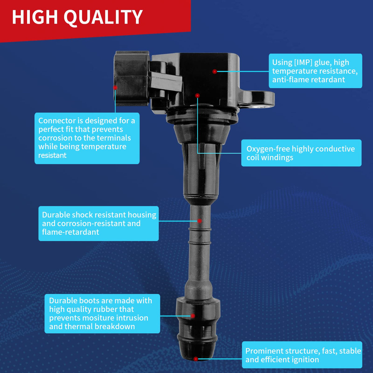 DrCax UF349 mounted on engine highlighting direct-fit installation