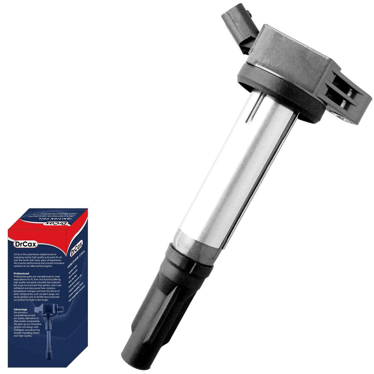 DrCax UF487 front view showing clean housing and install-ready design benefit reliability