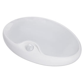 Dream Lighting front oval 6in LED fixture showing clean profile and finish