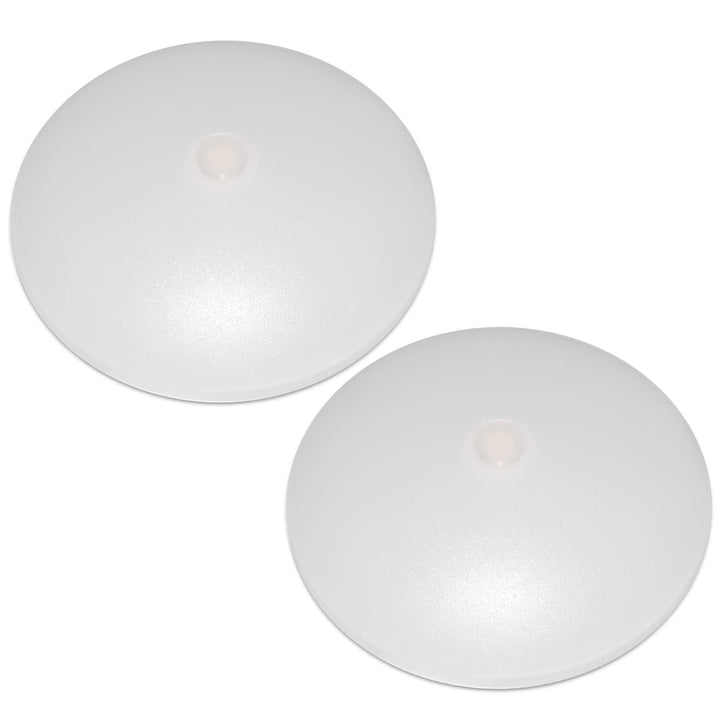 Dream lighting front view pack of 2 showing clean surface mount and soft light