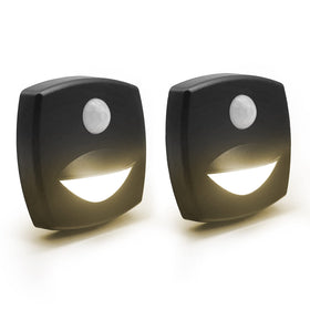 Dream lighting front view of two lights showing compact design and instant illumination