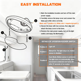 Dream Lighting illuminated interior setup lighting cabinets and entryway